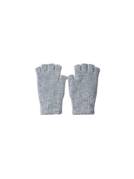 Kurzfingerhandschuhe hellgrau