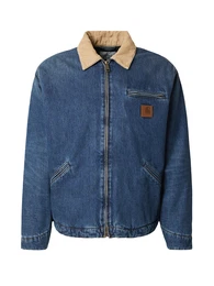 Jacke 'Detroit' kitt / blue denim