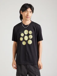 WOOD WOOD T-Shirt 'Ace Eyes' gelb/mint/schwarz