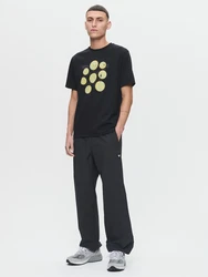 WOOD WOOD T-Shirt 'Ace Eyes' gelb/mint/schwarz