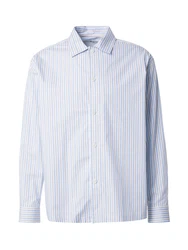 SELECTED HOMME Hemd SLHRLX-RICCO hellblau/dunkelgrau/weiß