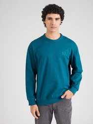 s.Oliver Sweatshirt mit Logo petrol