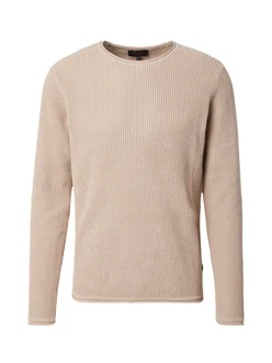INDICODE JEANS Pullover 'Hoffvin' beige INDICODE JEANS Pullover 'Hoffvin' beige