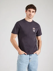 Abercrombie & Fitch T-Shirt graphit/grün/dunkelorange/weiß