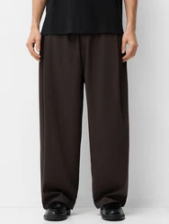 Bershka Hose dunkelbraun