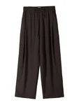 Bershka Hose dunkelbraun