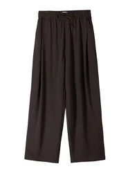 Bershka Hose dunkelbraun