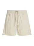 Calvin Klein Swimwear Badeshorts taupe/hellgrau/weiß