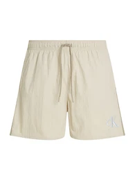 Badeshorts taupe / hellgrau / wei