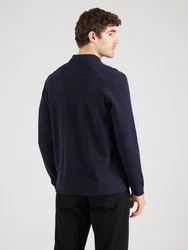 BOSS Poloshirt Petempestolong dunkelblau