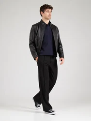 BOSS Poloshirt Petempestolong dunkelblau