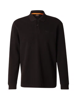BOSS Poloshirt Petempestolong schwarz