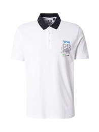 Poloshirt 'DERESOM-RB24' blau / hellgrau / hellgrn / wei