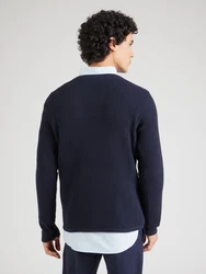INDICODE JEANS Pullover 'Hoffvin' marineblau