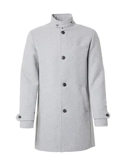 JACK & JONES Mantel 'EMELTON' hellgrau JACK & JONES Mantel 'EMELTON' hellgrau