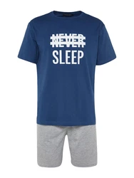Trendyol Pyjama Set Blue