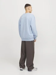 JACK & JONES Sweatshirt 'JJECharge' hellblau