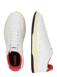 HUGO Sneaker rot/schwarz/weiß