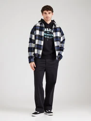 JACK & JONES Sweatshirt aqua/schwarz/weiß