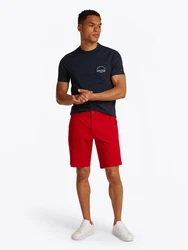 TOMMY HILFIGER T-Shirt blau/weiß
