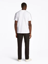 TOMMY HILFIGER T-Shirt 'GLOBAL STRIPE' navy/rot/weiß