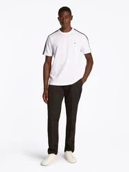 TOMMY HILFIGER T-Shirt 'GLOBAL STRIPE' navy/rot/weiß