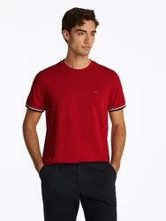 TOMMY HILFIGER T-Shirt blutrot