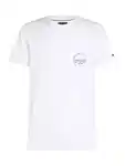 TOMMY HILFIGER T-Shirt schwarz/weiß