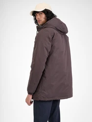 JACK & JONES Parka Jacke 'CONSTRUCT' dunkelbraun