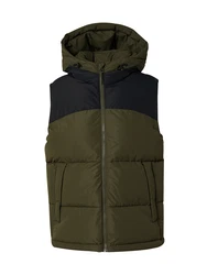JACK & JONES Weste AERO tanne
