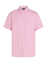 Hemd 'Flex' pink / offwhite