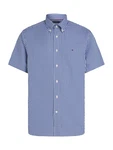 TOMMY HILFIGER Hemd 'Flex' blau/weiß