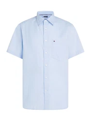 TOMMY HILFIGER Hemd 'FLEX' hellblau