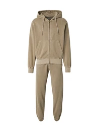 Jogginganzug 'CHARGE' dunkelbeige