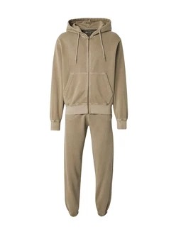 JACK & JONES Jogginganzug 'CHARGE' dunkelbeige