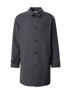 JACK & JONES Mantel VERMONT dunkelgrau