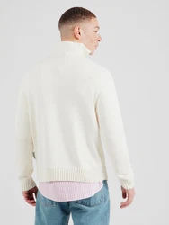 JACK & JONES Pullover JORFREDERIKSBERG (1-tlg) offwhite/wollweiß