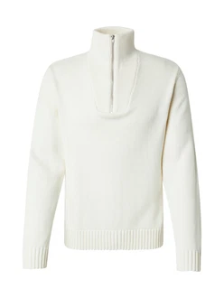 JACK & JONES Pullover JORFREDERIKSBERG (1-tlg) offwhite/wollweiß JACK & JONES Pullover JORFREDERIKSBERG (1-tlg) offwhite/wollweiß