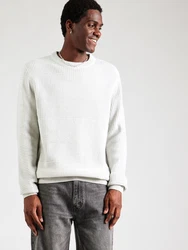 JACK & JONES Strickpullover HUGO grau