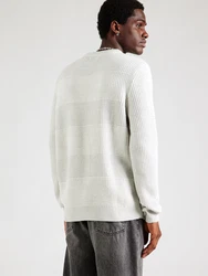 JACK & JONES Strickpullover HUGO grau