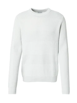 JACK & JONES Strickpullover HUGO grau