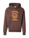JACK & JONES Sweatshirt JJVICTO dunkelbraun