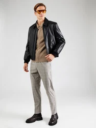 JACK & JONES Hose JPSTKane Edwin beige/dunkelrot