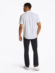 TOMMY HILFIGER Hemd 'Flex' hellblau/weiß