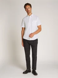 TOMMY HILFIGER Hemd 'FLEX' weiß