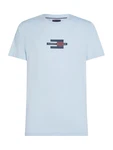 TOMMY HILFIGER T-Shirt marineblau/hellblau/rot/weiß