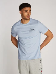 TOMMY HILFIGER T-Shirt marineblau/hellblau
