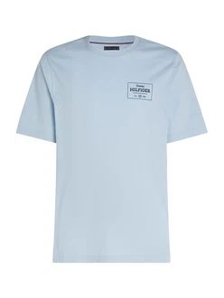 TOMMY HILFIGER T-Shirt marineblau/hellblau TOMMY HILFIGER T-Shirt marineblau/hellblau