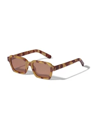 Sonnenbrille 'ANNALISE' braun / brokat