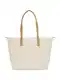 TOMMY HILFIGER Shopper torba 'POPPY SUMMER'  sivkasto bež / kaki